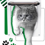 Pet Select Kattenluik met Tunnel - 4 Vergrendelingsstanden - Weerbestendig - L