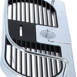 4Goodz zwart chromen doucheplank voor douchestang 30x12x5cm
