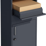 4gardenz® Pakketbrievenbus XL - Staande - Pakketbox - Antraciet