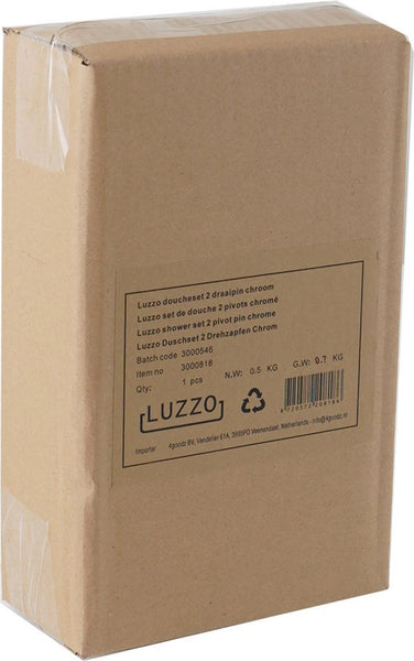 Luzzo® Flat Doucheset - douchekop met slang
