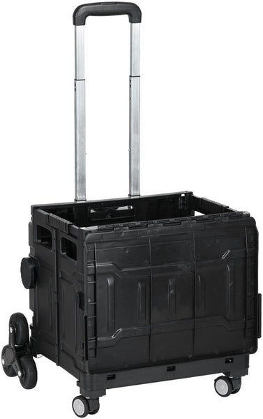 Winkelwagen Vouwkrat Trapklimmer Opvouwbaar max. 65 Kg Belastbaar