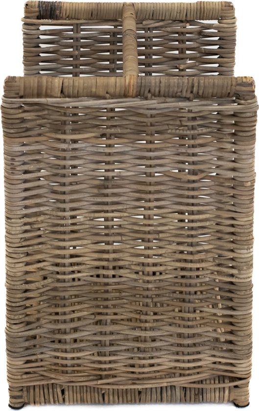 Westmann Rotan Haardhout Houtmand Costa - 40x36x50 cm