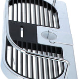 4Goodz zwart chromen doucheplank voor douchestang 30x12x5cm