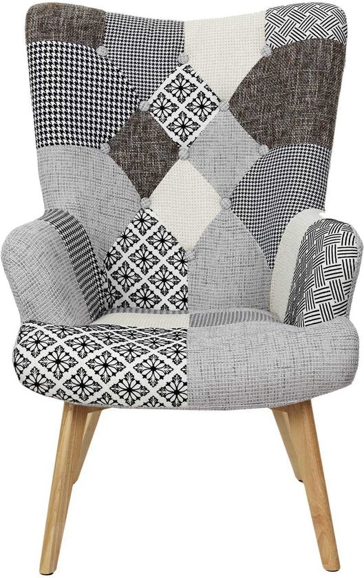 Patchwork Fauteuil Armleuning