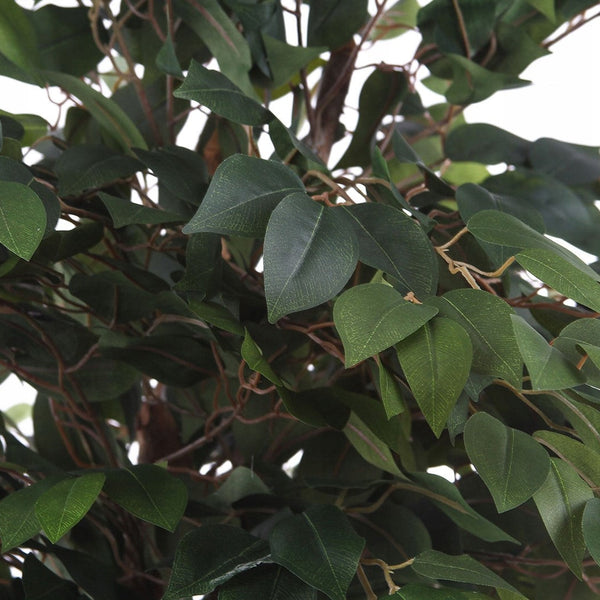 Kopu® Kunstplant Ficus 125 cm in pot met Natuurstam