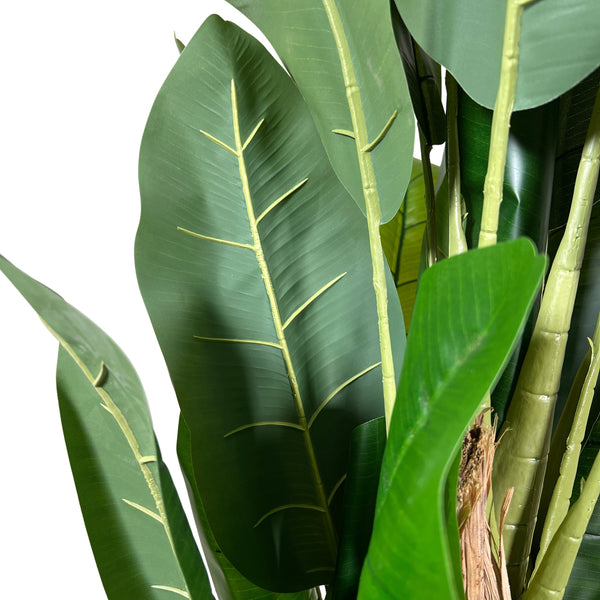 Kopu Kunstplant Bananenplant 150 cm met 21 Bladeren - Nepplant