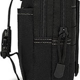 Heuptas Nylon - Schoudertas - Zwart - Veel Opbergruimte - Heuptasje Dames - Heuptasje Heren - Schoudertas Heren Crossbody - Schoudertas Dames Crossbody