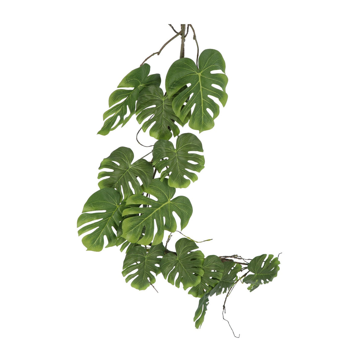 Kopu Hangplant Split Philodendron 119 cm - Macramé Plantenhanger Xl