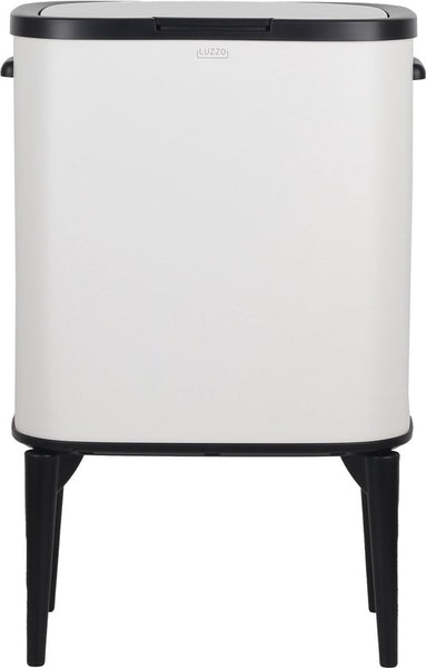 Luzzo® New York Push Afvalscheidingsprullenbak 18 ltr 2 bakken