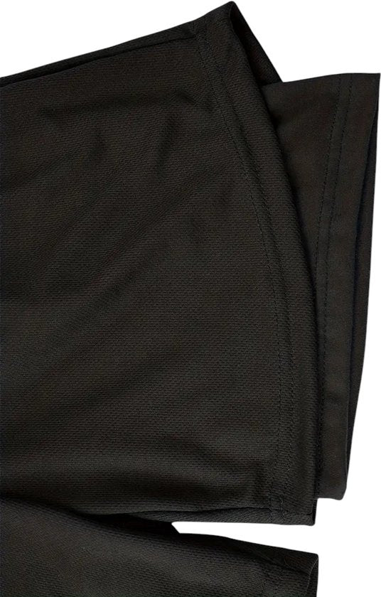 SparkNine Stridex fitness short heren - dubbellaags - met telefoonzak - XXL - zwart - sneldrogend - met handdoeklus & zakken - functioneel & comfortabel