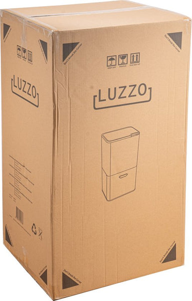 Luzzo Kansas Push Afvalscheidingsprullenbak 63 liter 3 bakken