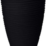 Plantenbak/Bloembak Hoog Rond 40 cm met Ribbels