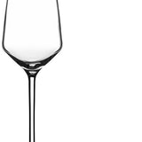 Alvito Champagneglazen set van 6 stuks - inhoud 21 cl - met Zilveren Rand