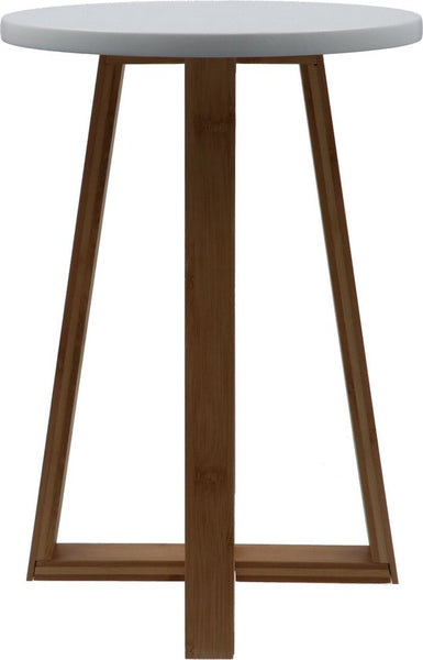 Stevige bamboe Keukenkruk Badkamerkruk 30x30x43 cm - Bruin