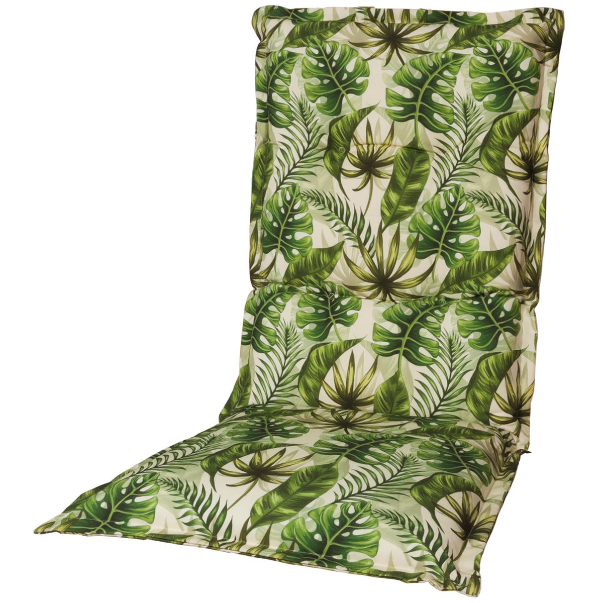 Kopu® Botanic - Comfortabel Tuinkussen met Hoge Rug - Groen