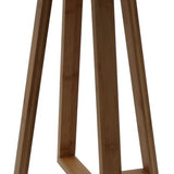 Stevige bamboe Keukenkruk Badkamerkruk 30x30x43 cm - Bruin