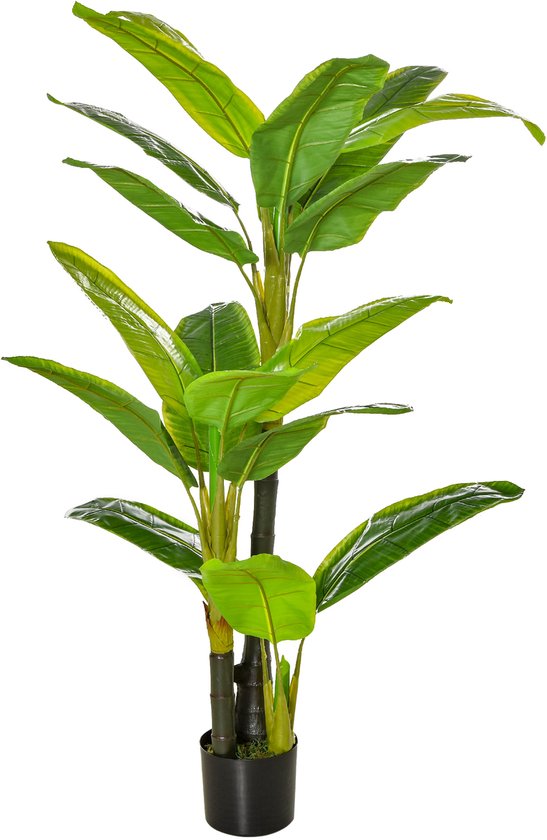 Kunstplant Bananenboom Decoratieve Kunstplant 150 cm