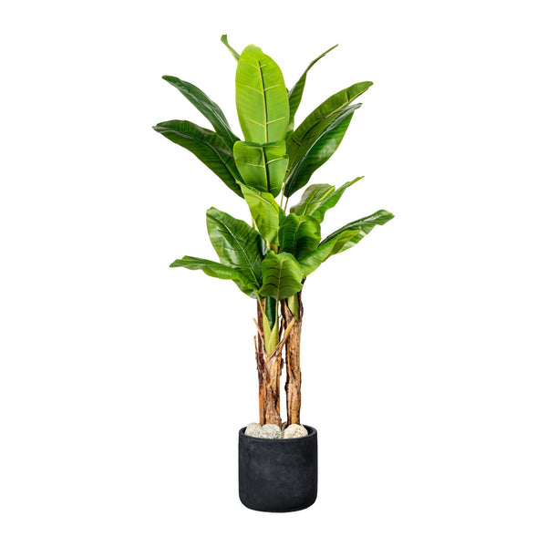 Kopu Kunstplant Bananenplant 150 cm met 21 Bladeren - Nepplant