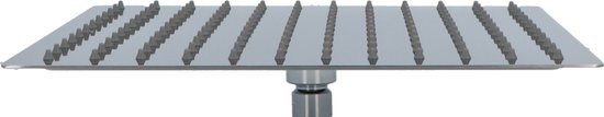 Luzzo® Regendouchekop Ø30 cm Hoofddouche Vierkant RVS Ø30 cm - Douchekop extra Plat - Chroom