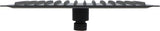Luzzo Universele Platte RVS Hoofddouche Zwart Vierkant 30 cm