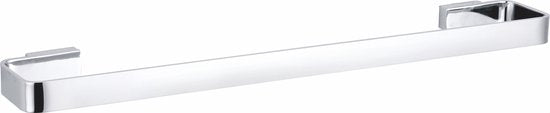 Luzzo® Piazzo Messing Dubbel wand Handdoekrek 60cm - chroom