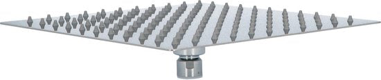 Luzzo® Regendouchekop Ø25 cm Hoofddouche Vierkant RVS - Douchekop extra Plat - Chroom