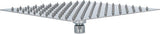Luzzo® Regendouchekop Ø25 cm Hoofddouche Vierkant RVS - Douchekop extra Plat - Chroom