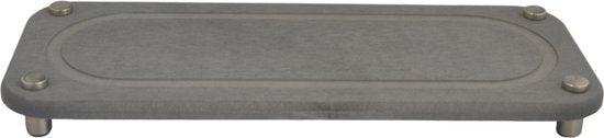 Badkamerplankje Design - Sink Organizer - Grijs - 28 x 11 cm - Home Sink Organizer - Gootsteen Organizer - Snel Drogend Badkamerplankje - Organizer voor in de badkamer