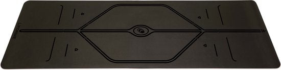 Liforme Mat - Black - XL (incl. tas) 210 x 70 x 0,42 cm - 3,5 kg