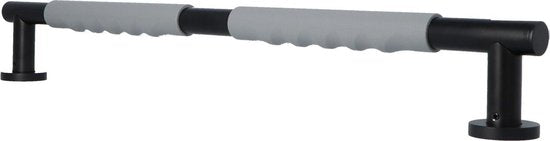 Luzzo® Fisso Soft Handgreep Badkamer/Toiletgreep - Zwart/Grijs