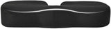 Ergonomisch Zitkussen met Band – Stuitkussen & Wigkussen – Zitverhoger voor Auto & Stoel – Autokussen – 45cm – Zwart