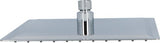 Luzzo® Regendouchekop Ø25 cm Hoofddouche Vierkant RVS - Douchekop extra Plat - Chroom