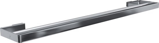Luzzo® Piazzo Messing Dubbel wand Handdoekrek 60cm - chroom