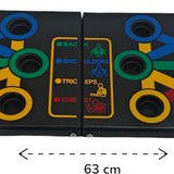 Push-up Board 14-in-1 – Multifunctioneel Fitnessbord voor Thuis en Sportschool – Opvouwbaar – Inclusief Handgrepen