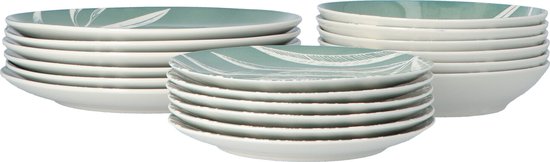 4goodz Porseleinen Servies 6 persoons