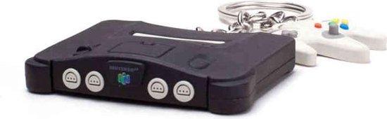 Nintendo - Nintendo 64 & Controller 3D Rubber Keychain