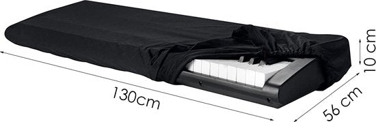 Keyboard Beschermhoes - Keyboard met 88 toetsen tot 130 cm Breed - Universeel - Pianobeschermer - Keyboardhoes - Keyboardbeschermer