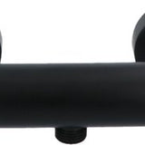 Luzzo® Douche Thermostaatkraan Rond 15cm - Douchekraan Zwart