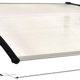 4goodz Deurluifel 120x75cm van transparant polycarbonaat