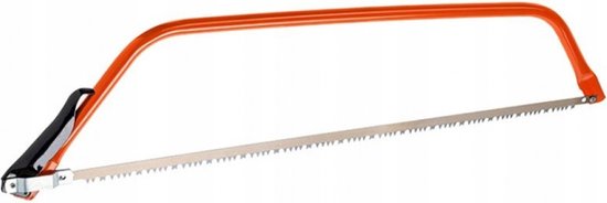 Sasemy® - Beugelzaag 760 mm. - Boomzaag - Takkenzaag - Tuin Handzaag - 76 cm zaagblad - Dubbel Gekarteld - Handvat - Snoeizaag - Boomzaag - Houtzaag - Handzaag - Tuinieren