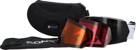 5one® Skibril Alpine 6 Skibril met Lenzen