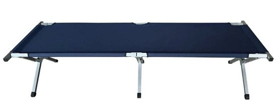 hanSe® Veldbed Staal Met Draagtas tot 150 kg - Stretcher 190x64x42 cm