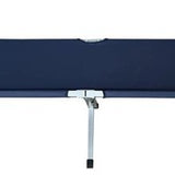 hanSe® Veldbed Staal Met Draagtas tot 150 kg - Stretcher 190x64x42 cm