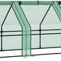 4goodz Kweekkas met Raam 270x90x90 cm - foliekas van staal 01-0469