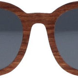 5one® Rome Kosso hout zonnebril met lens - zonnebril voor dames