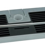 4Goodz zwart chromen doucheplank voor douchestang 30x12x5cm