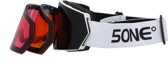 5one® Skibril Alpine 6 Skibril met Lenzen