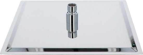 Luzzo® Regendouchekop Ø30 cm Hoofddouche Vierkant RVS Ø30 cm - Douchekop extra Plat - Chroom