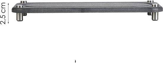 Badkamerplankje Design - Sink Organizer - Grijs - 28 x 11 cm - Home Sink Organizer - Gootsteen Organizer - Snel Drogend Badkamerplankje - Organizer voor in de badkamer