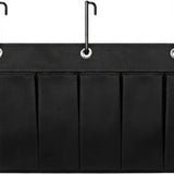 Bed Organizer met 9 Vakken – Bed Opberger Hangend – Opbergzak Bedrand – Schoenen Organizer Bed – Bedside Storage Organizer – Zonder Boren – Zwart